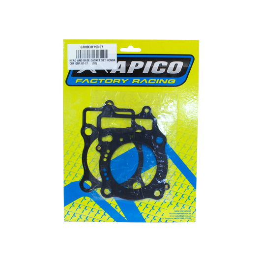 APICO HEAD AND BASE GASKET SET HONDA CRF150R 07-23