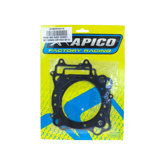 APICO HEAD AND BASE GASKET SET HONDA CRF450X 08-18