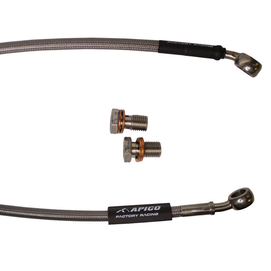 APICO BRAKE HOSE FRONT KAWASAKI KX450F/XC 24-25  (R)
