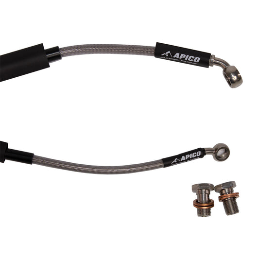 APICO BRAKE HOSE REAR YAMAHA YZ125 04, YZ250 03-05, YZ250F/450F 03-05 (R)