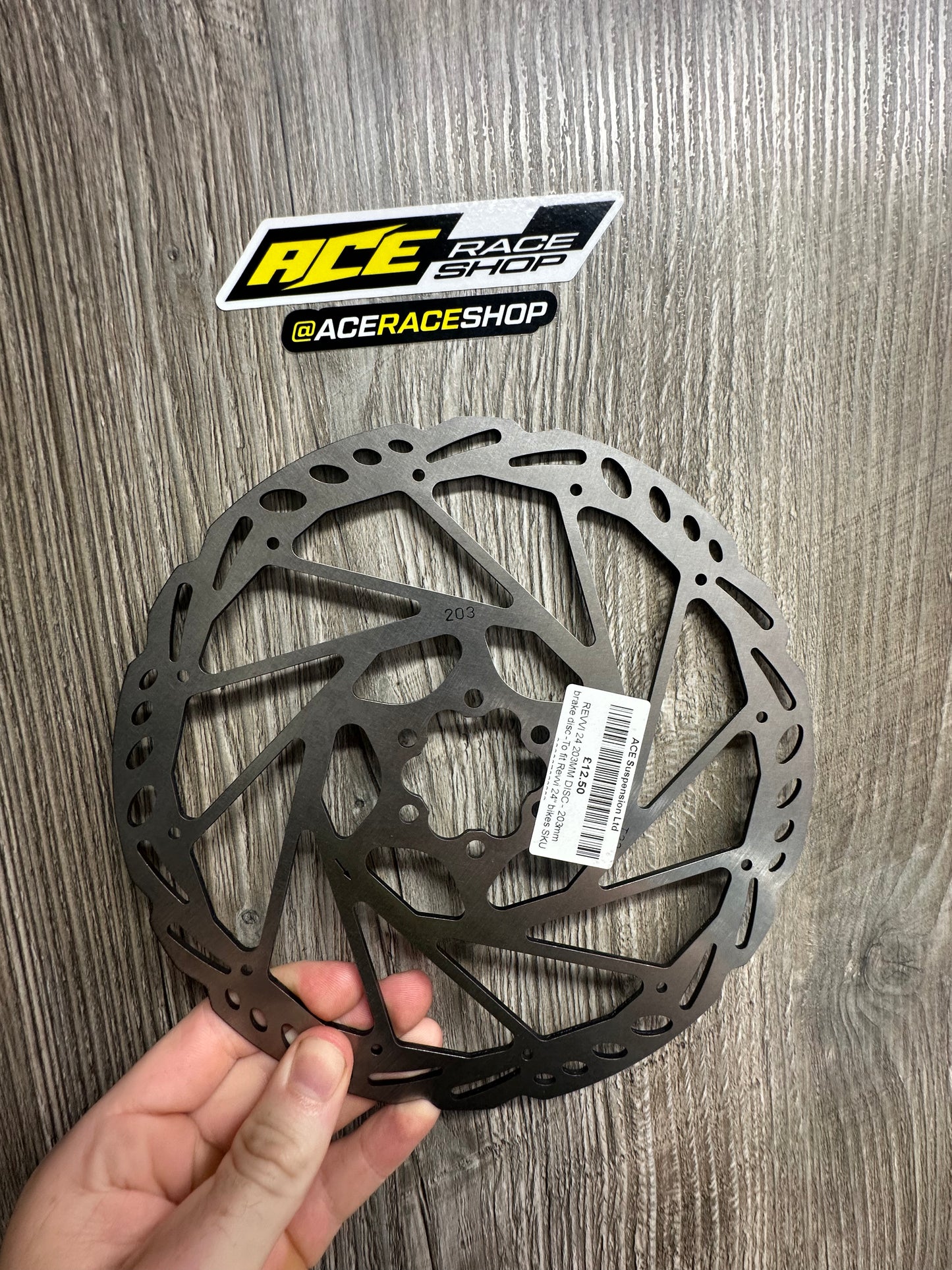 203mm Front brake disc - To fit Revvi 24″ inch electric bikes