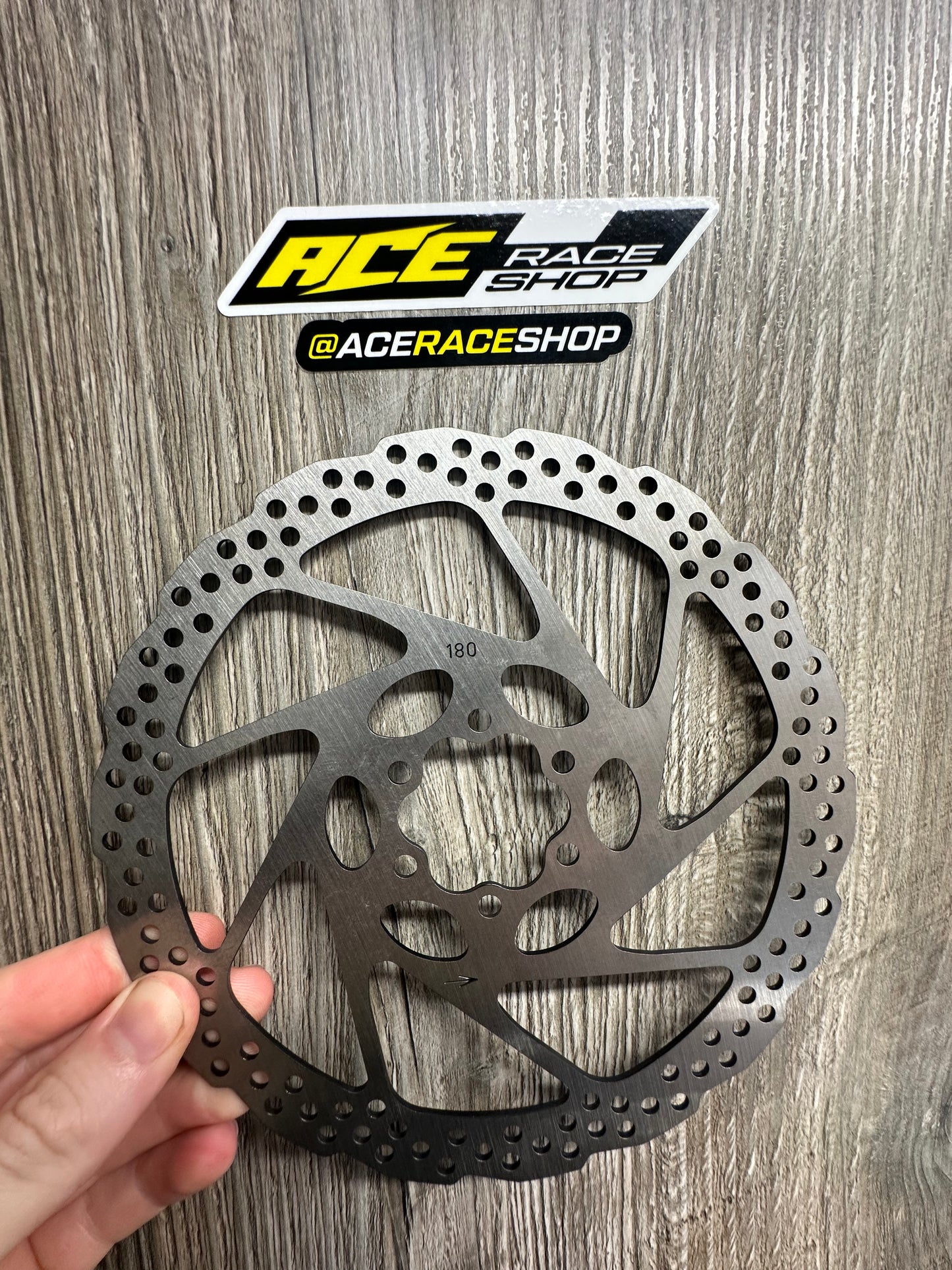 180mm Front / Rear brake disc – To fit Revvi 20″ Plus & 24″ electric bikes
