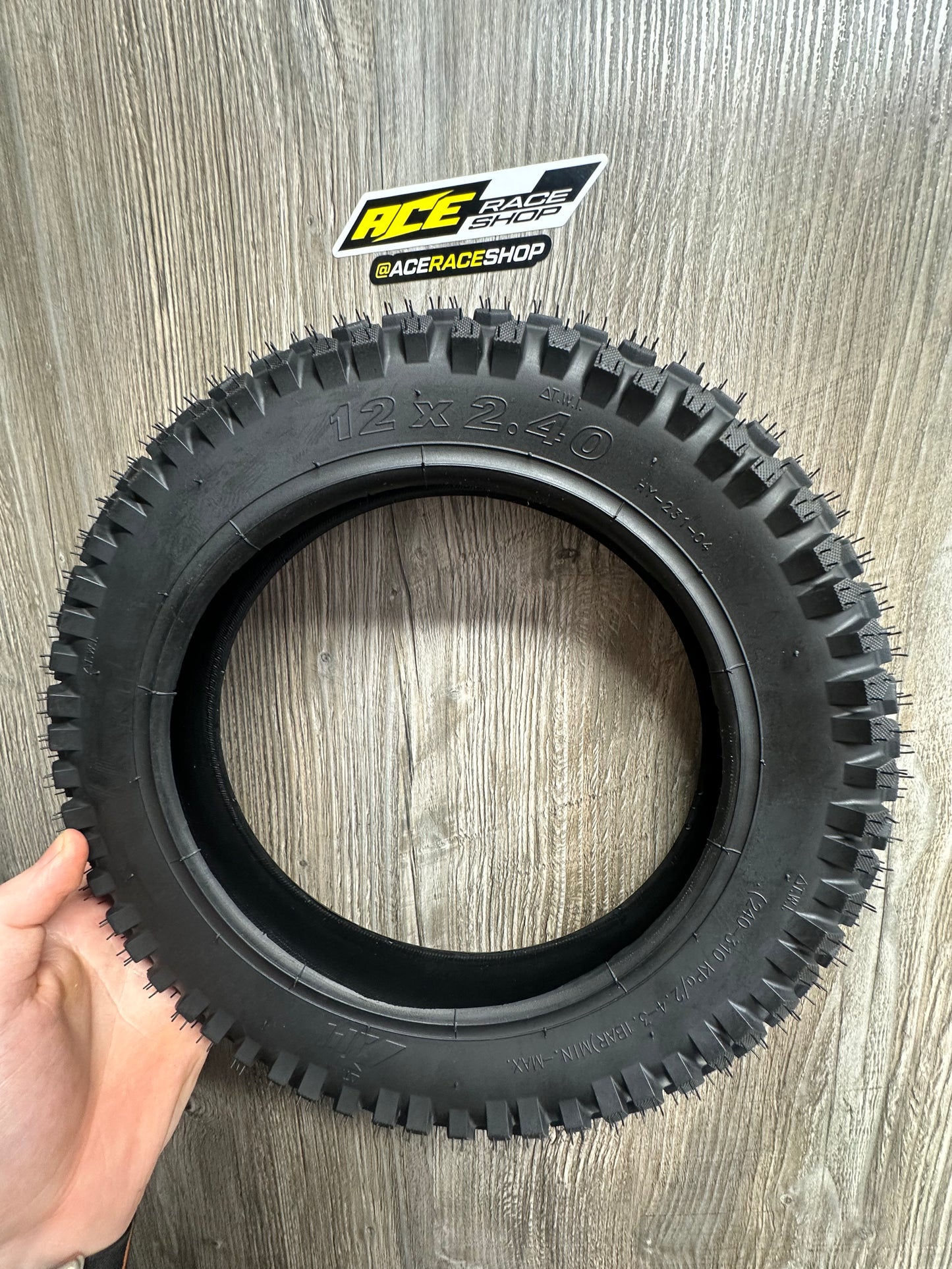 Heavy Duty Tyre 12″ 2.40 – To fit Revvi 12″ electric balance bikes Front or Rear