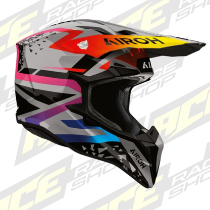AIROH WRAAAP KARMA GLOSS MX MOTOCROSS HELMET