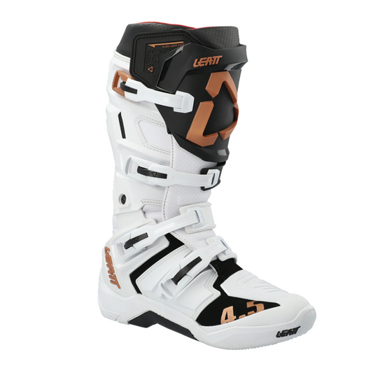 LEATT BOOT 4.5 WHITE