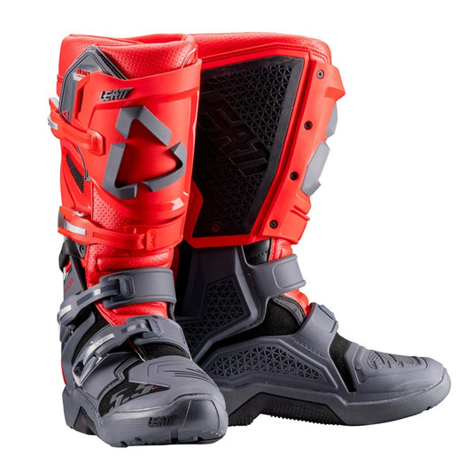 LEATT BOOT 5.5 FLEXLOCK ENDURO RED