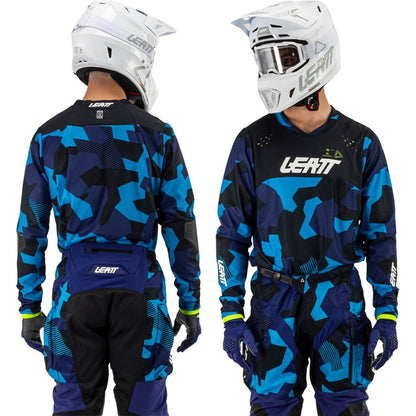 LEATT ENDURO SHIRT MOTO 4.5 BLUE