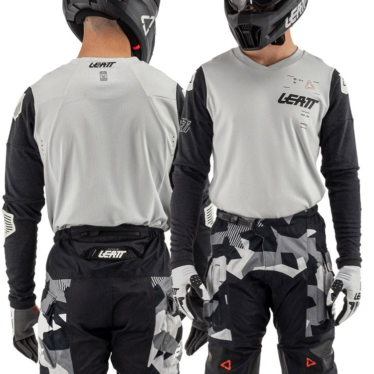 LEATT 2026 SHIRT MOTO 4.5 WINDBLOCK FORGE GREY
