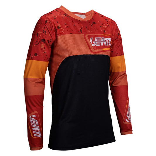 LEATT ENDURO SHIRT MOTO 4.5 BURN RED