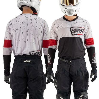 LEATT ENDURO SHIRT MOTO 4.5 ICE GREY