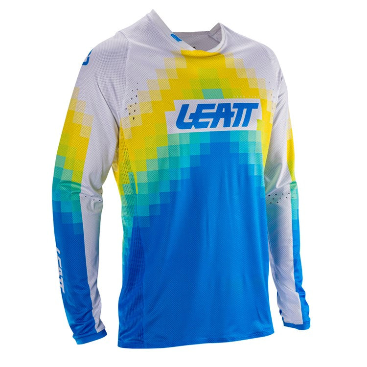 LEATT 2026 SHIRT MOTO 4.5 LITE PIXEL BLUE