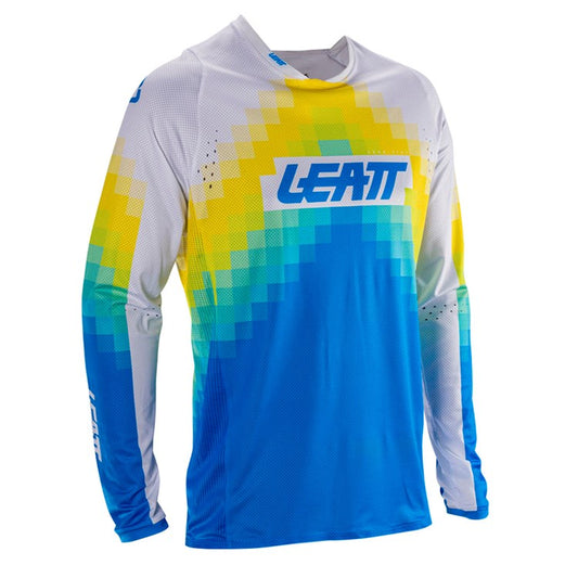 LEATT 2026 SHIRT MOTO 4.5 LITE PIXEL BLUE