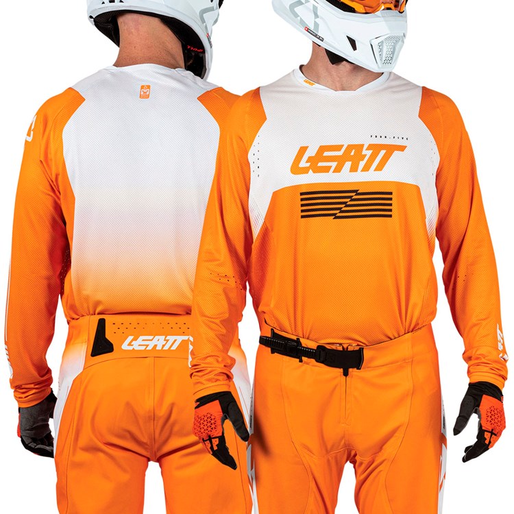 LEATT 2026 SHIRT MOTO 4.5 LITE PIXEL ORANGE