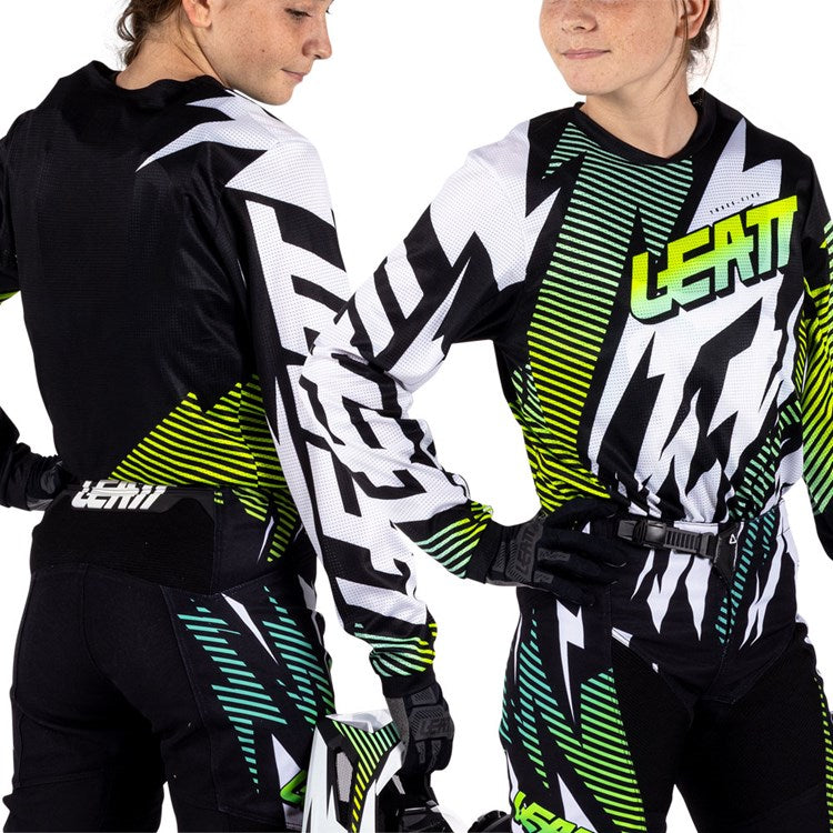 LEATT 2026 YOUTH PANT AND SHIRT KIT 3.5 STORM BLUE