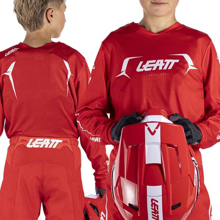 LEATT 2026 YOUTH PANT AND SHIRT KIT 3.5 RED