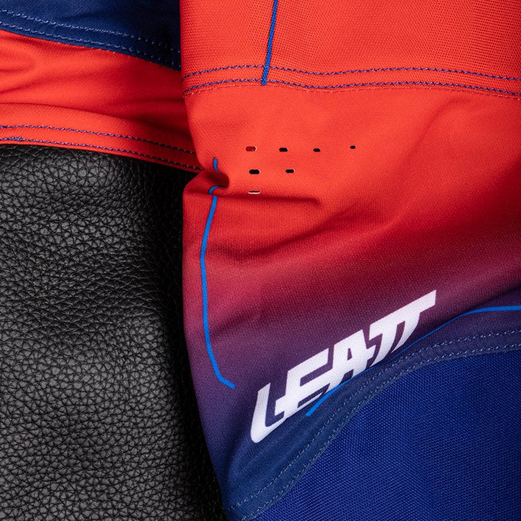 LEATT 2026 YOUTH PANT MOTO 4.5 ROYAL BLUE/RED