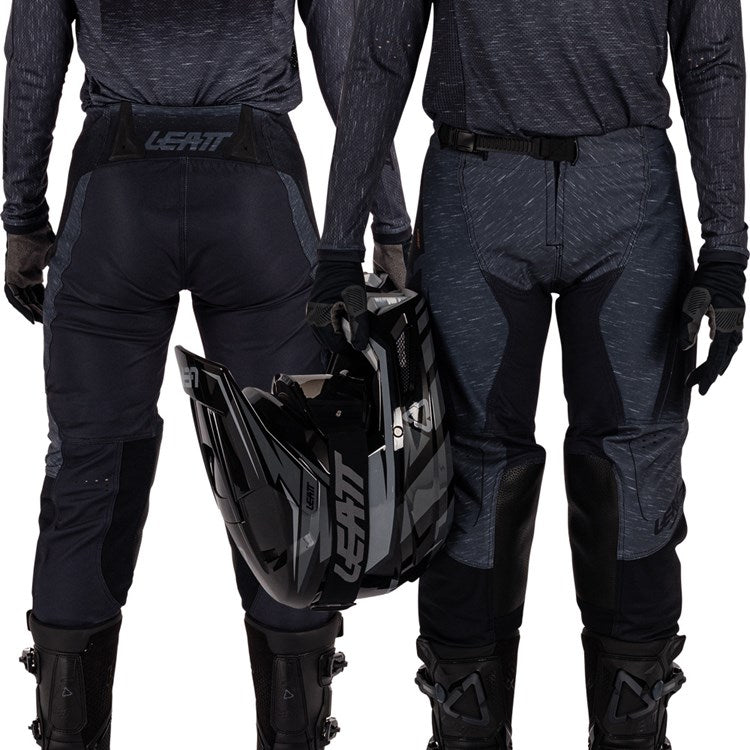 LEATT 2026 YOUTH PANT MOTO 4.5 STEALTH BLACK/GREY