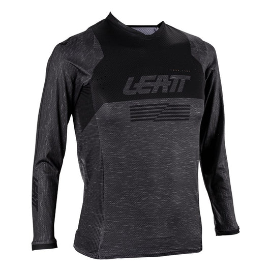 LEATT 2026 SHIRT YOUTH MOTO 4.5 STEALTH BLACK/GREY