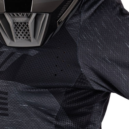 LEATT 2026 SHIRT YOUTH MOTO 4.5 STEALTH BLACK/GREY