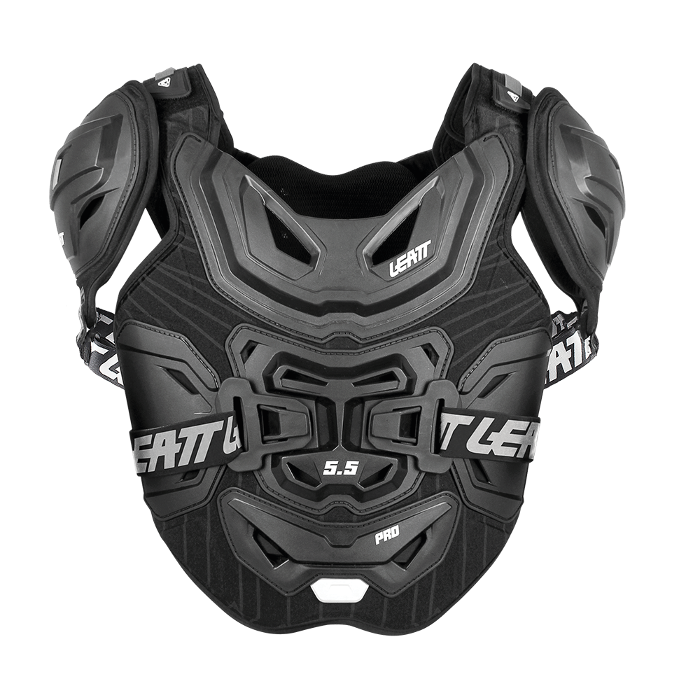 LEATT CHEST PROTECTOR 5.5 PRO BLACK (R)