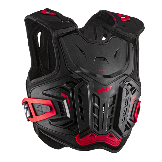 LEATT CHEST PROTECTOR 2.5 BLACK/RED JUNIOR
