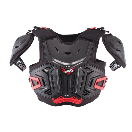 LEATT CHEST PROTECTOR 4.5 PRO BLACK/RED JUNIOR