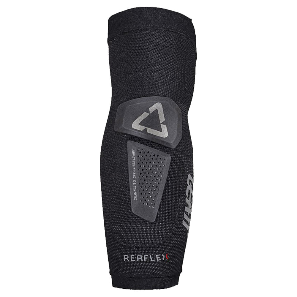 LEATT ELBOW GUARD REAFLEX HYBRID BLACK JUNIOR