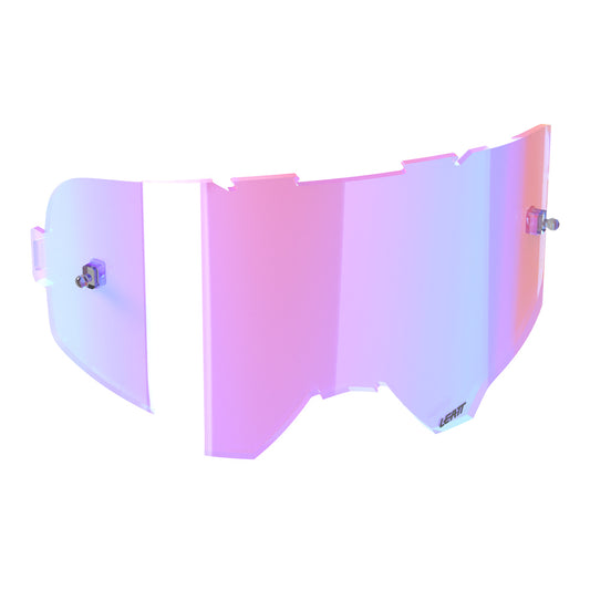 LEATT LENS VELOCITY CRYZTAL IRIZ FUCHSIA 22 VLT