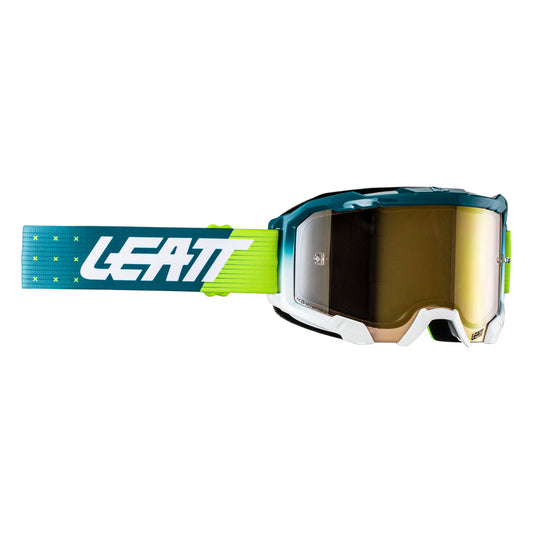 LEATT GOGGLE VELOCITY 4.5 IRIZ ACID FUEL - BRONZE LENS