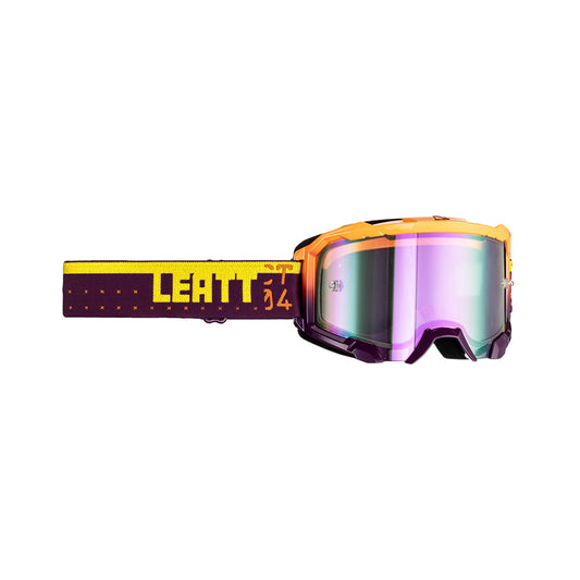 LEATT GOGGLE VELOCITY 4.5 IRIZ INDIGO - PURPLE LENS (r)