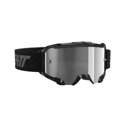 LEATT GOGGLE VELOCITY 4.5 BLACK - LIGHT GREY LENS (r)