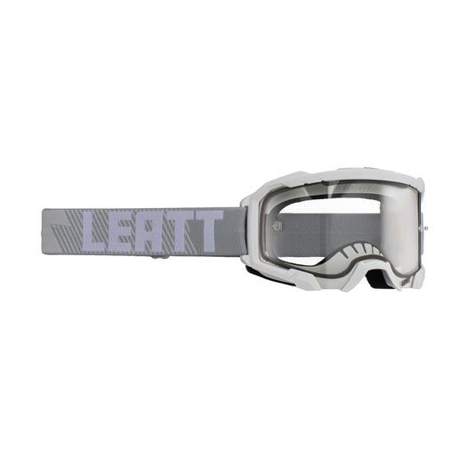 LEATT GOGGLE VELOCITY 4.5 WHITE - CLEAR LENS