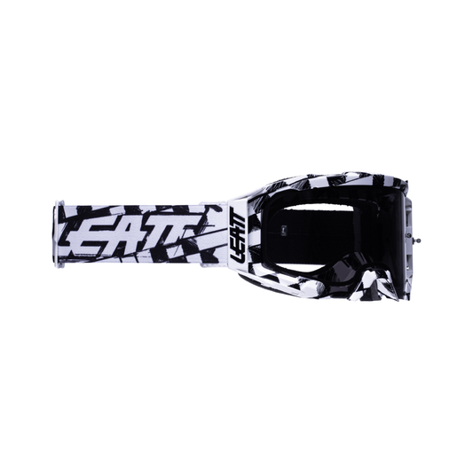 LEATT GOGGLE VELOCITY 5.5 CHECKER - SMOKE LENS (r)