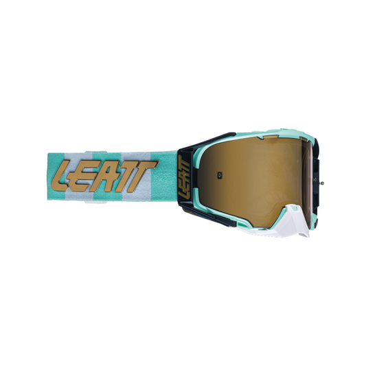 LEATT GOGGLE VELOCITY 6.5 IRIZ ICE - BRONZE LENS (r)