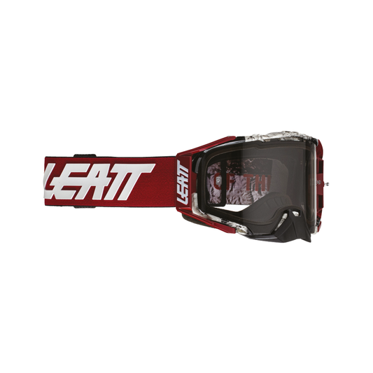 LEATT GOGGLE VELOCITY 6.5 NEWS - LIGHT GREY LENS (r)