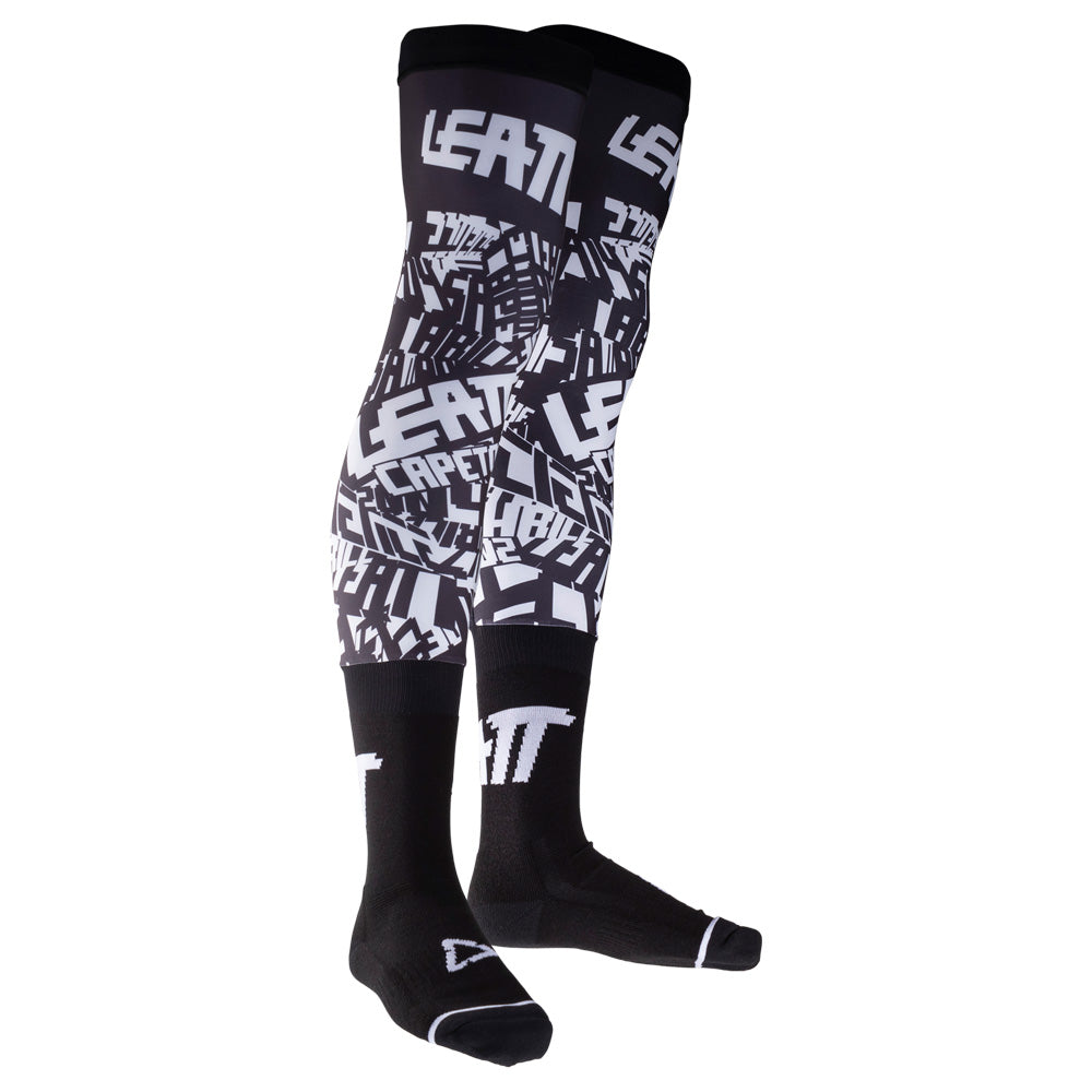LEATT KNEE BRACE SOCKS BLACK/WHITE