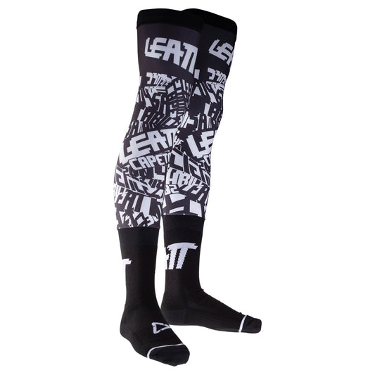LEATT KNEE BRACE SOCKS BLACK/WHITE