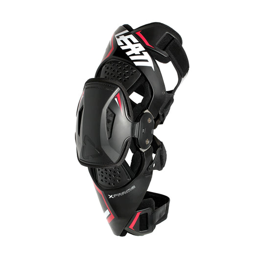 LEATT KNEE BRACE X-FRAME BLACK/RED (PAIR)