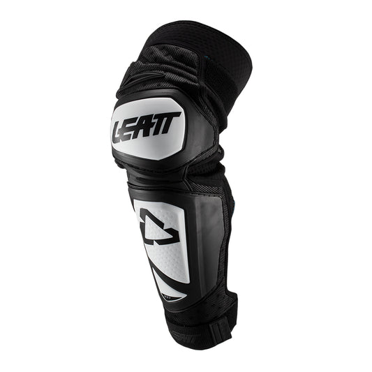 LEATT KNEE & SHIN GUARD EXTENSION WHITE/BLACK JUNIOR
