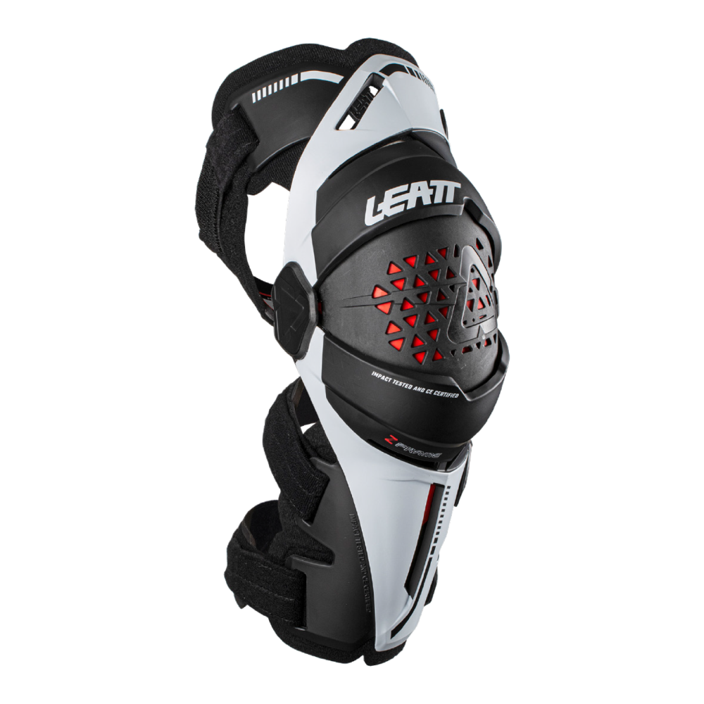 LEATT KNEE BRACE Z-FRAME WHITE (PAIR)