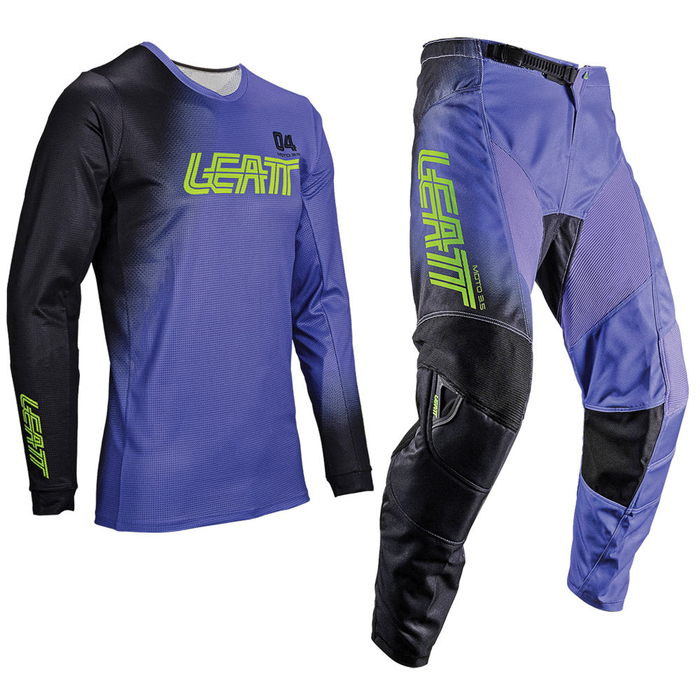 LEATT PANT AND SHIRT KIT 3.5 ARGON