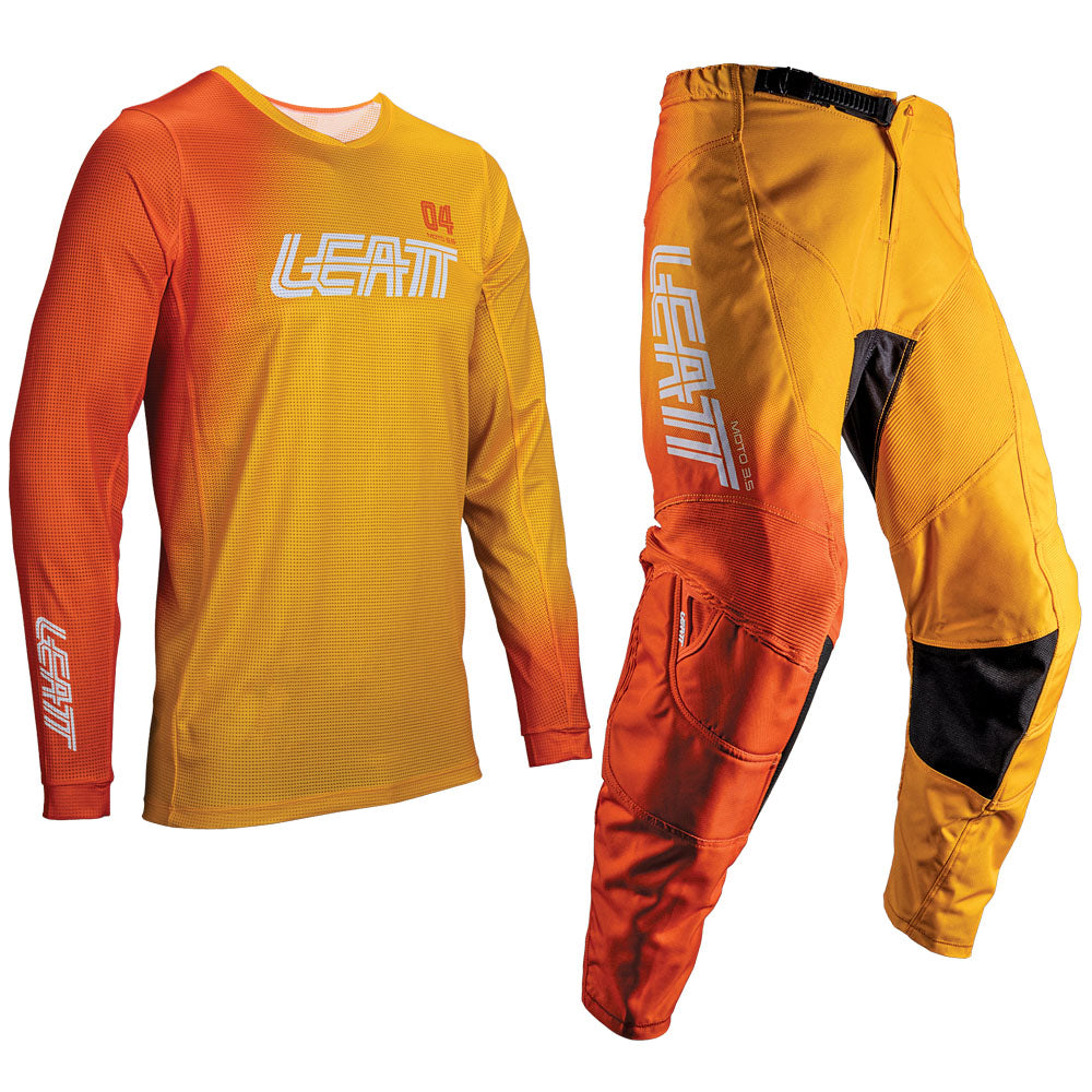 LEATT PANT AND SHIRT KIT 3.5 FLAME
