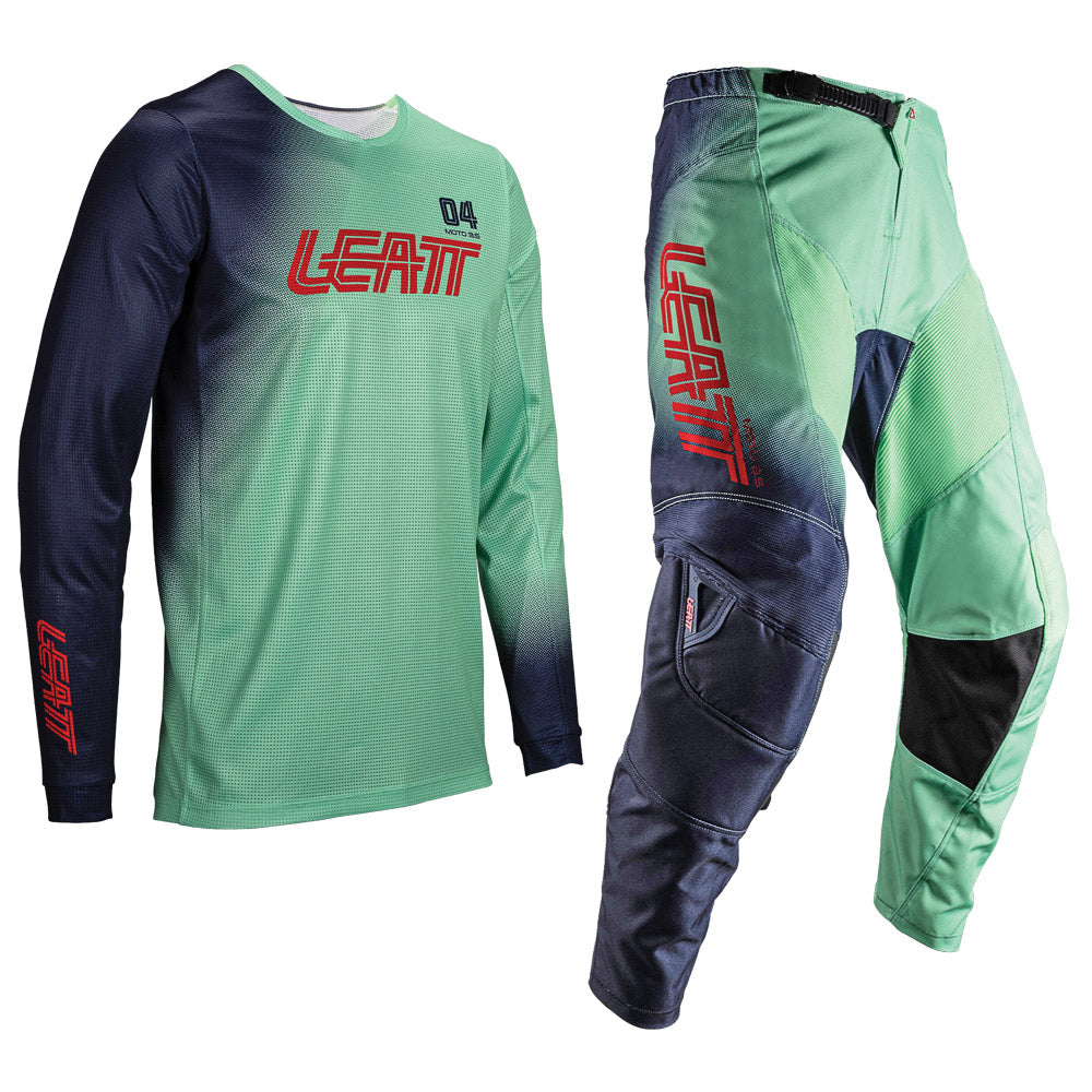 LEATT PANT AND SHIRT KIT 3.5 MATCHA