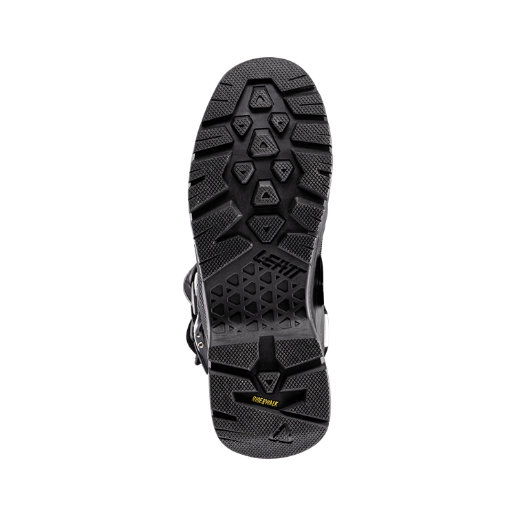 LEATT ADVENTURE BOOT 7.5 X-FLOW  SHORT BLACK / GREEN LANE TRAIL RIDING