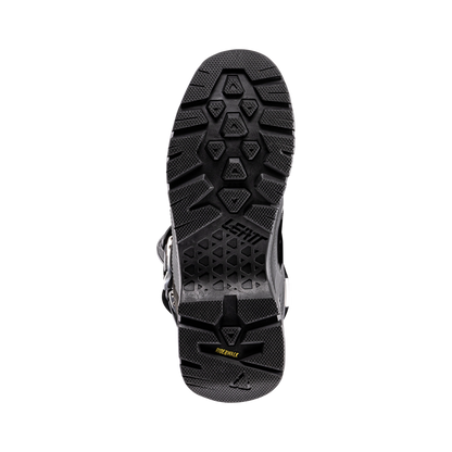 LEATT ADVENTURE BOOT 7.5 X-FLOW BLACK/GREY / GREEN LANE TRAIL RIDING