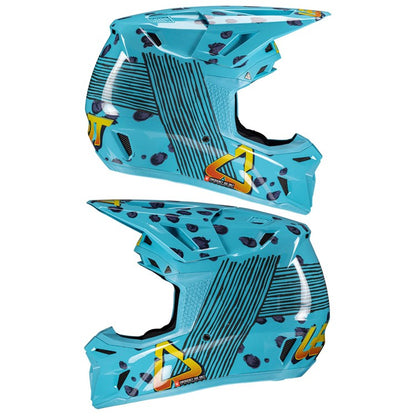 LEATT 2025 HELMET MOTO 8.5 V25 CHEETAH + FREE GOGGLES