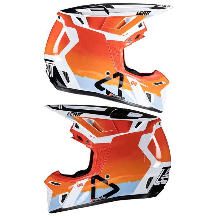 LEATT 2025 HELMET MOTO 8.5 V25 GLAMIS + FREE GOGGLES