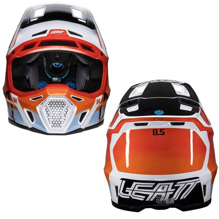 LEATT 2025 HELMET MOTO 8.5 V25 GLAMIS + FREE GOGGLES