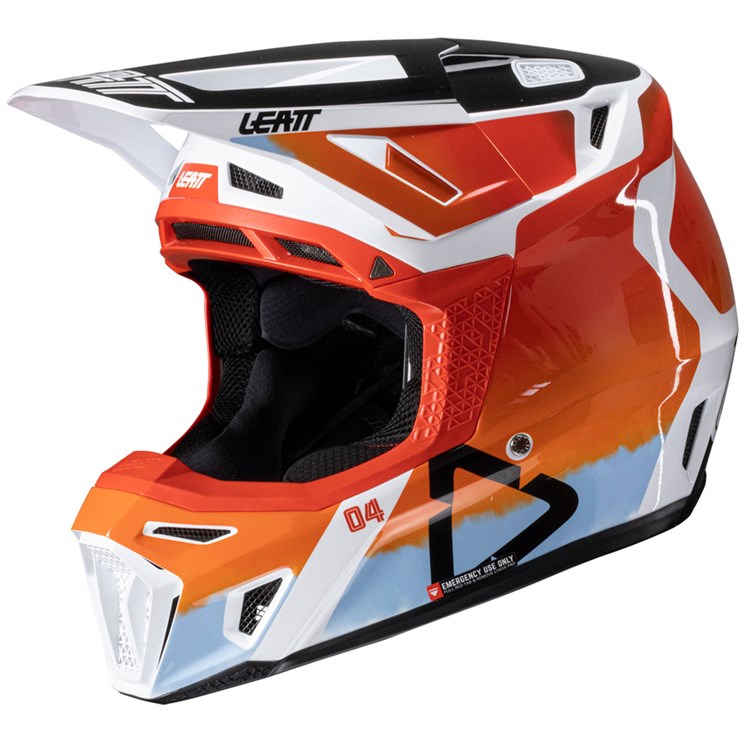 LEATT 2025 HELMET MOTO 8.5 V25 GLAMIS + FREE GOGGLES
