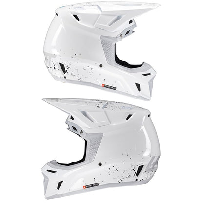 LEATT 2025 HELMET MOTO 8.5 V25 WHITE + FREE GOGGLES